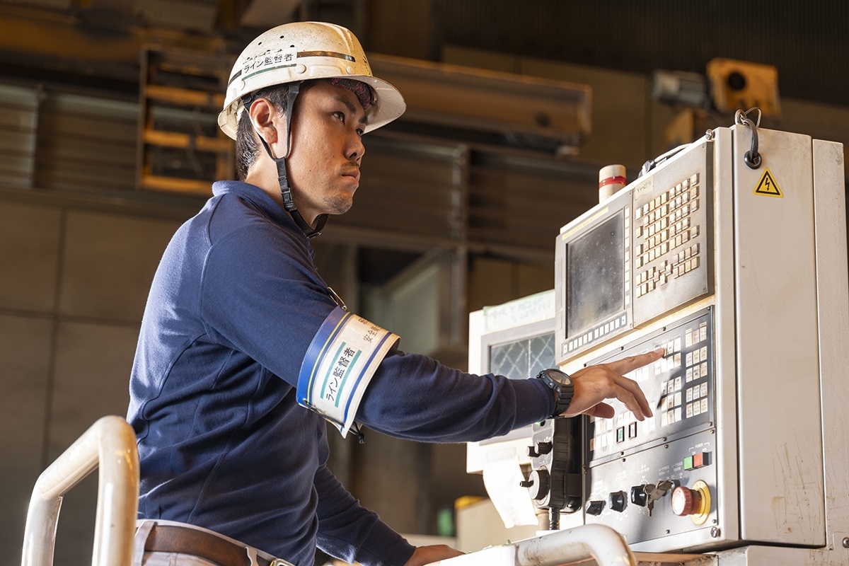 技能職の業務の様子